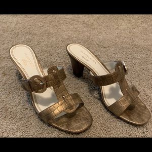 Anne Klein Brown Sandals